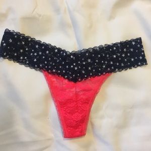 PINK Victoria’s Secret patriotic thong NWT medium